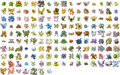 pokemon gen 1 list