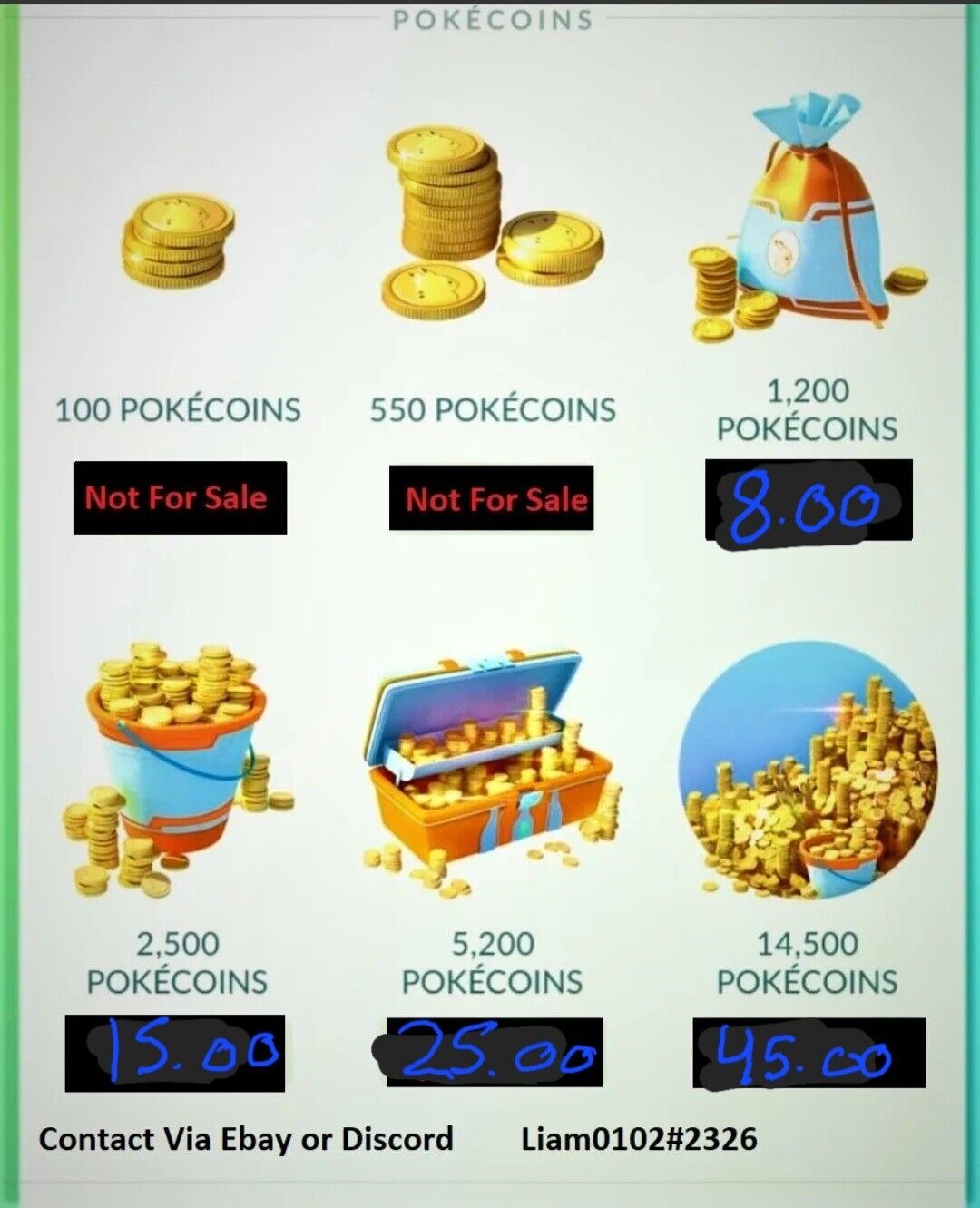 pokemon go purchase coins