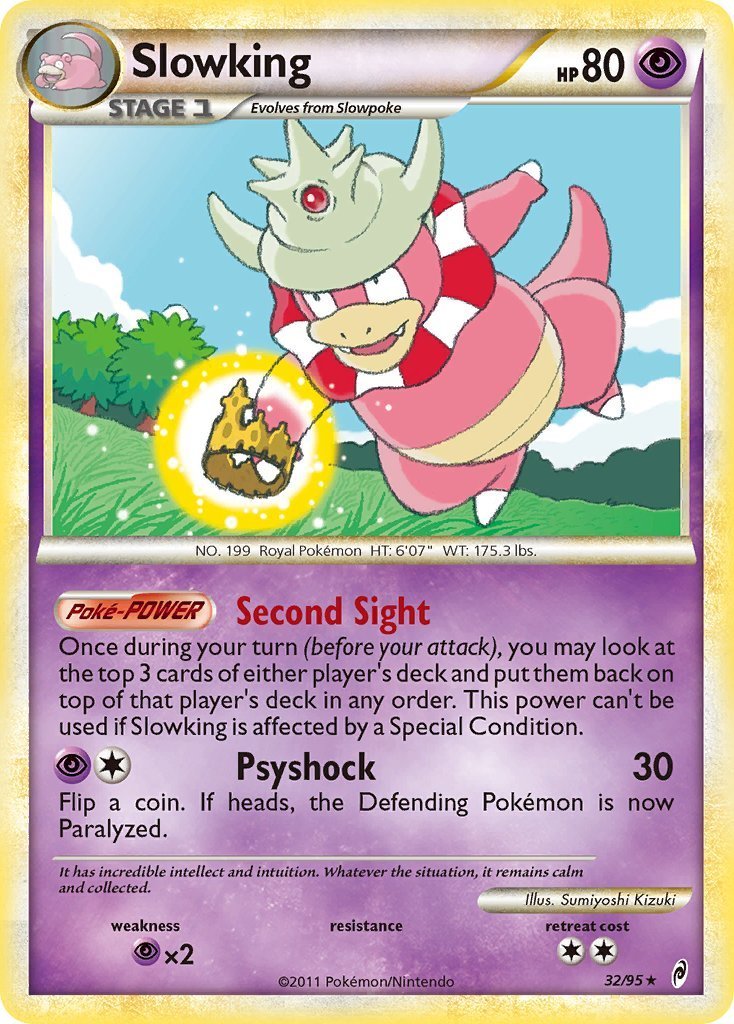 pokemon slowking card
