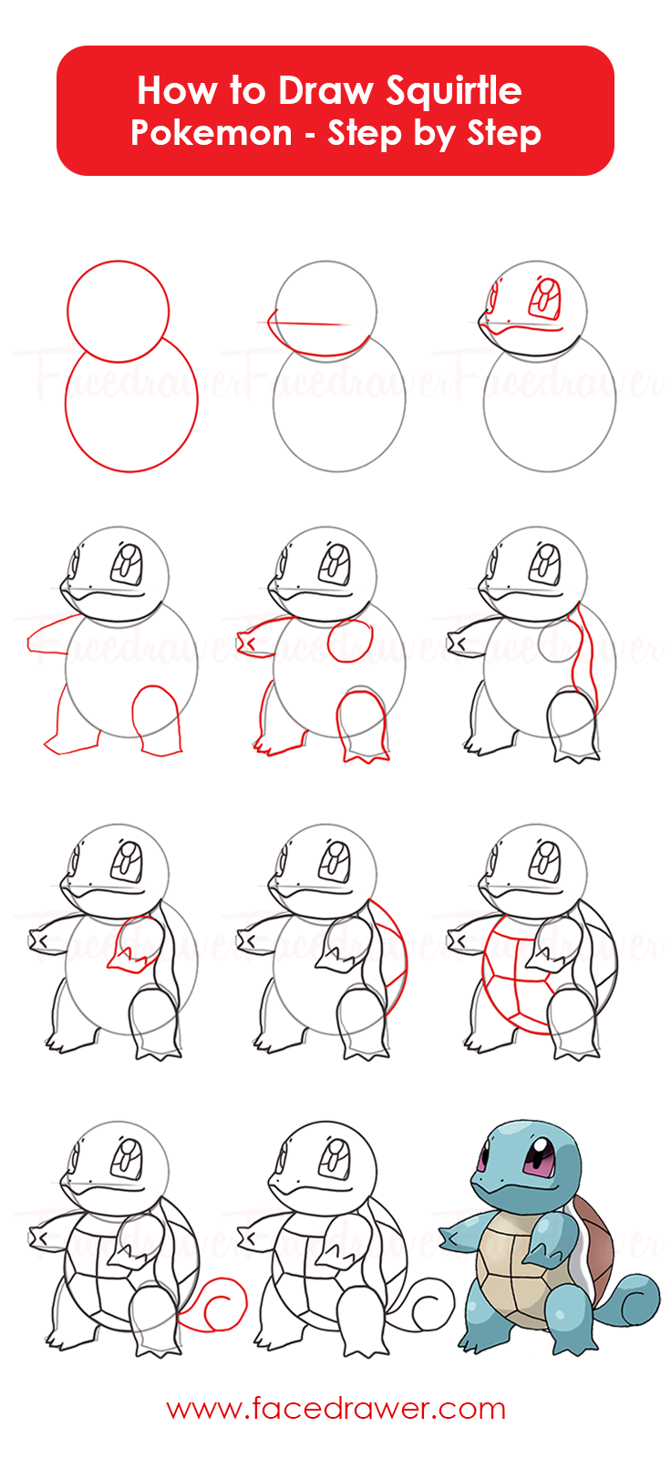 pokemon step by step