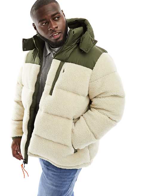 polo puffer jacket