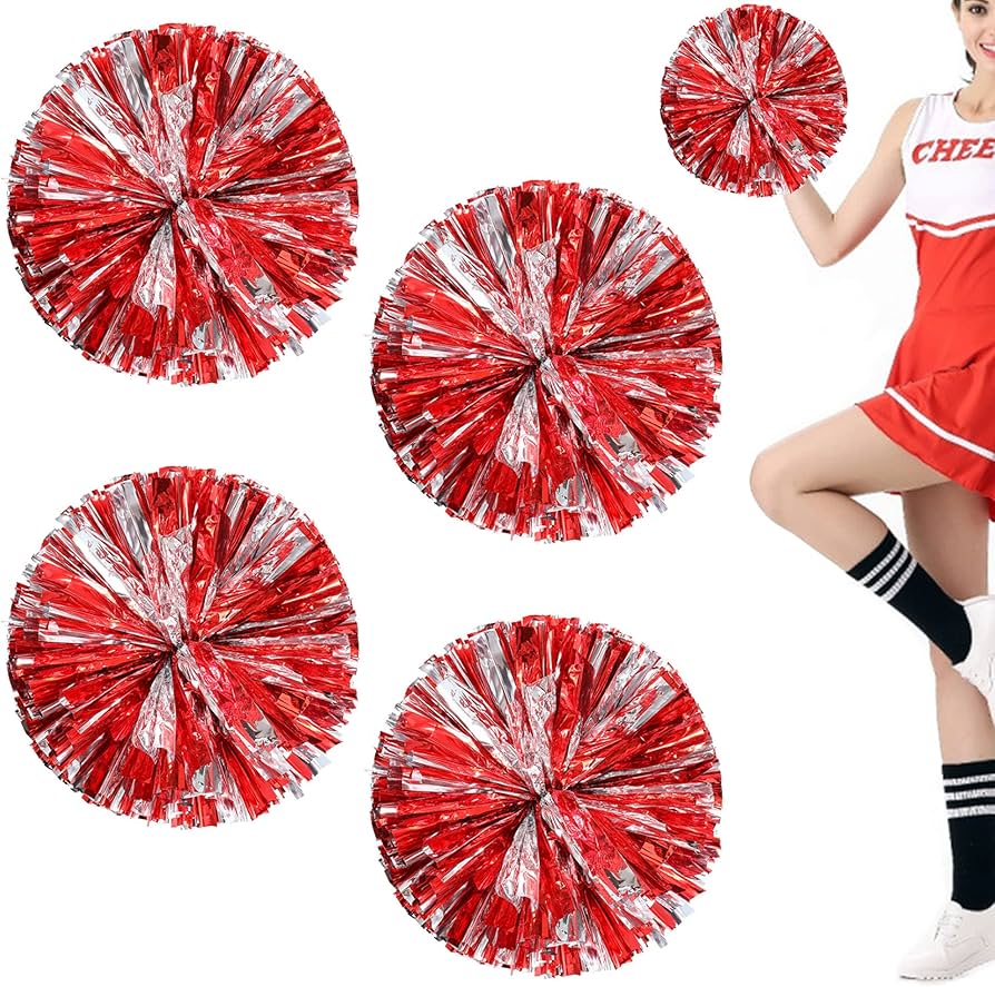 pom poms cheerleading