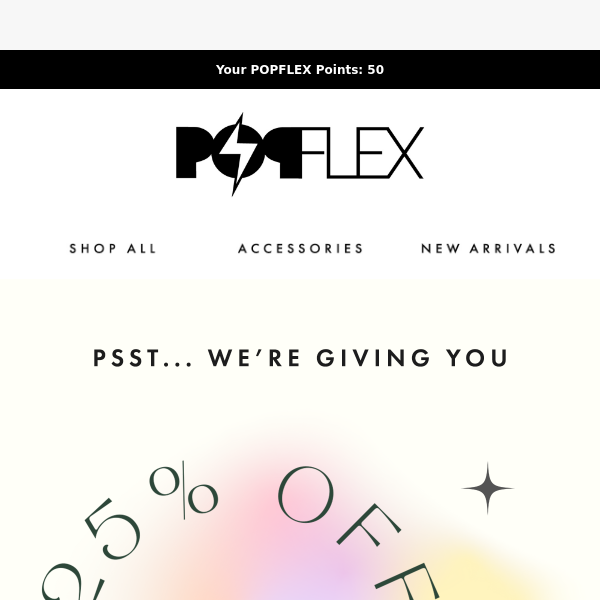 popflex promo code
