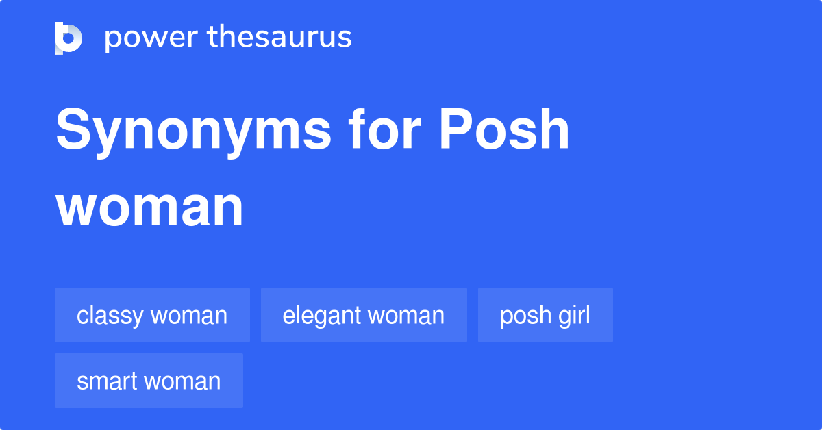 posh synonym