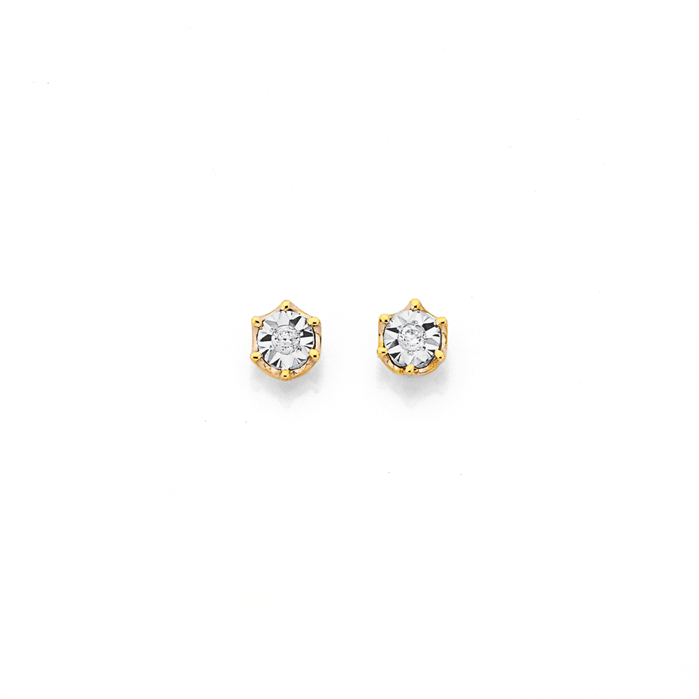 prouds diamond earrings