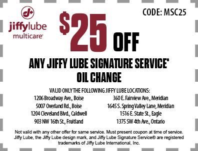 quik lube oil change