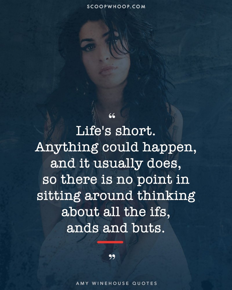 quotes about amy winehouse