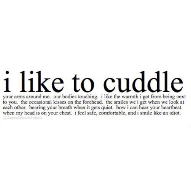 quotes cuddle