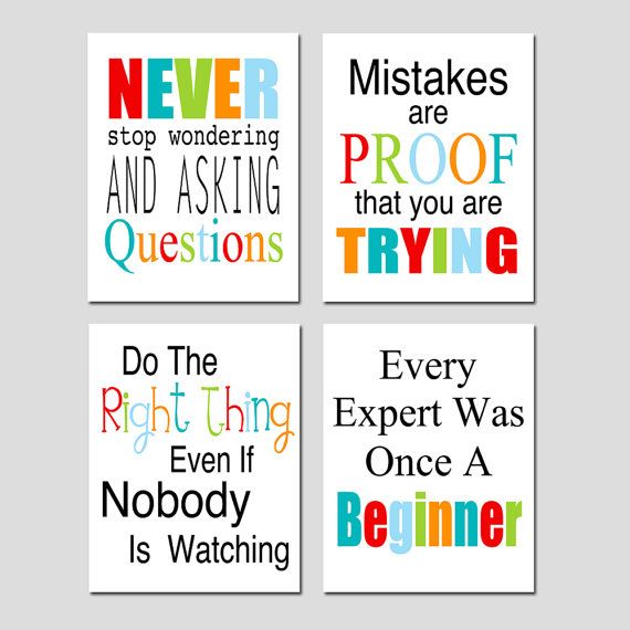 quotes for classroom walls