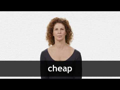 qué significa cheap