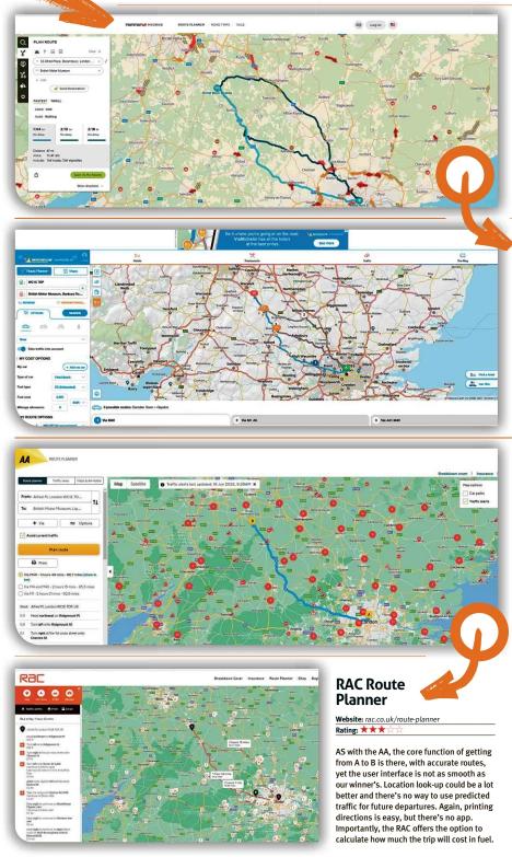 rac route planner