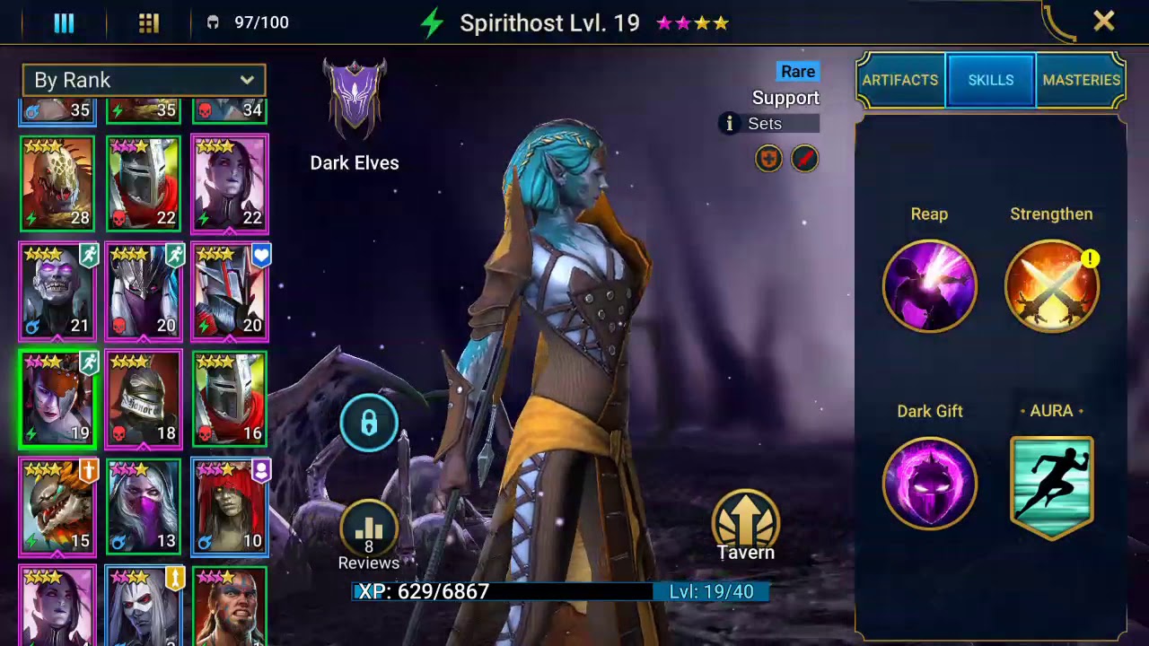 raid shadow legends spirit host build