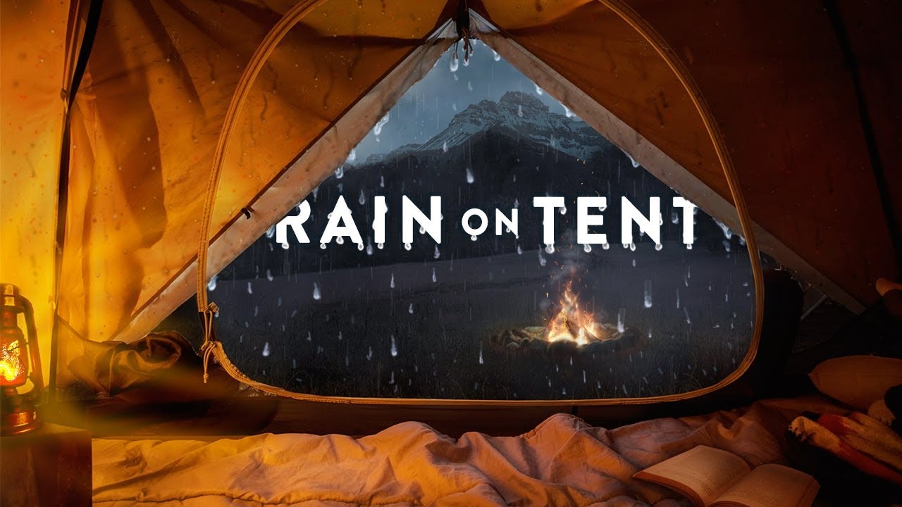 rain on a tent sounds