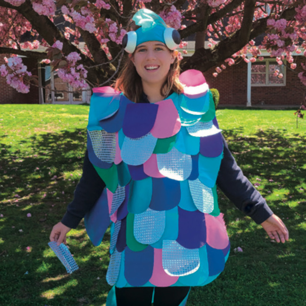 rainbow fish costume