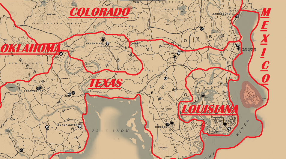 rdr2 map tumbleweed