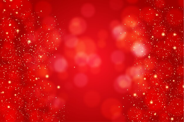 red christmas backdrop