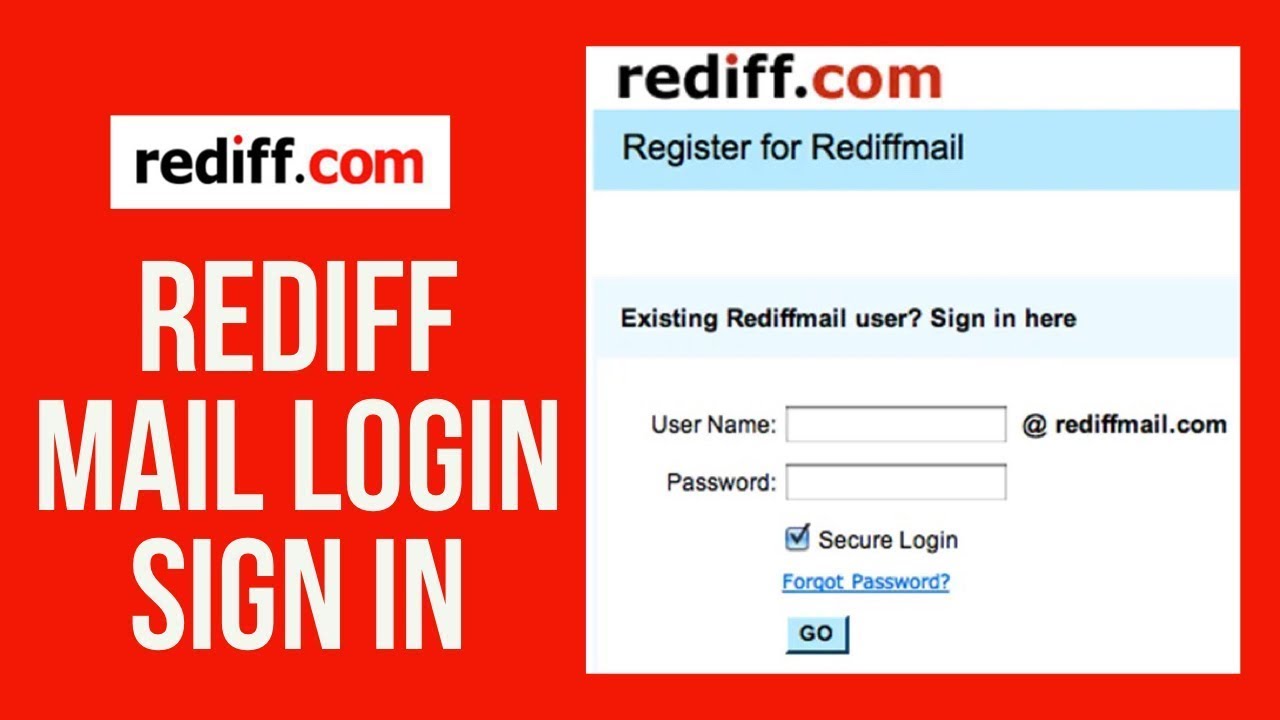 rediff mail sign in