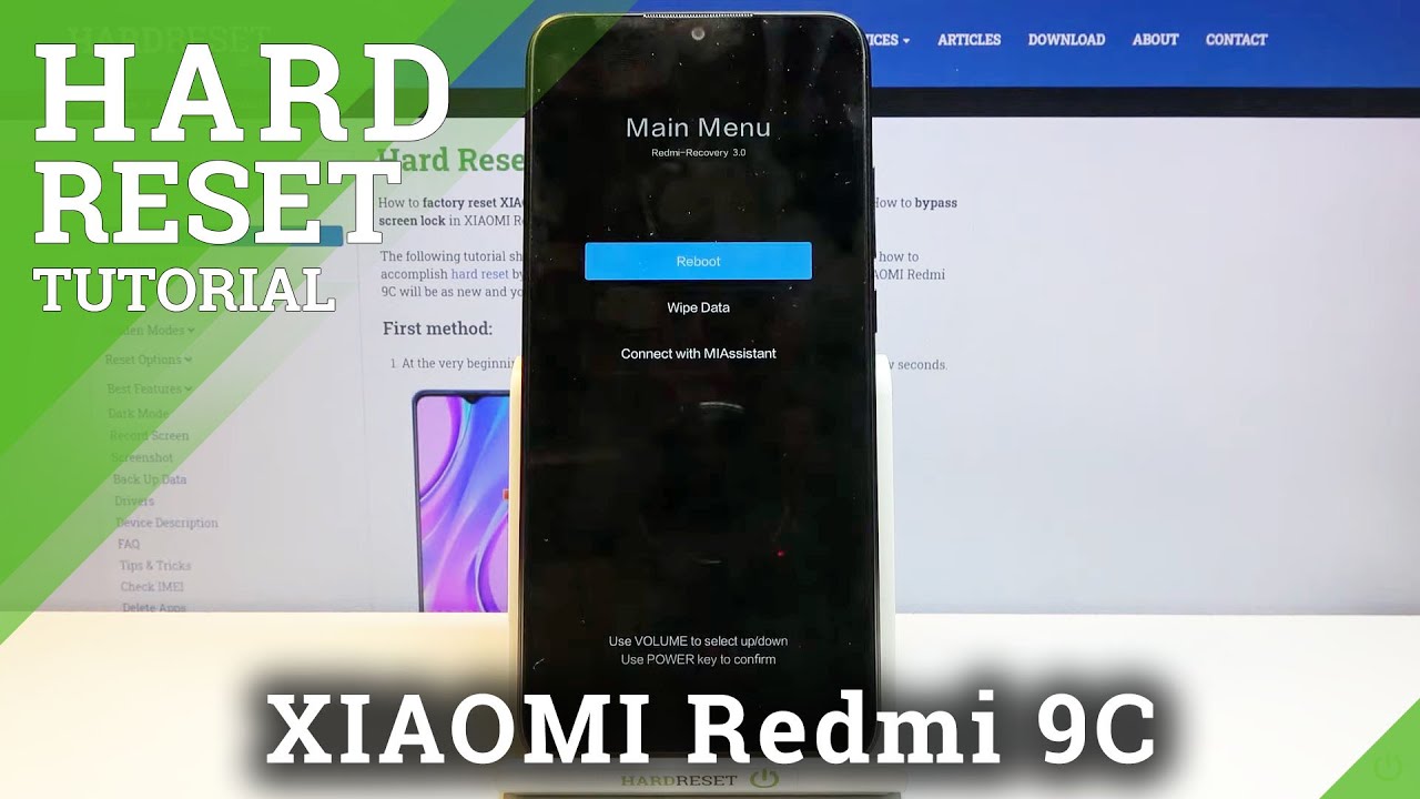 redmi phone reset