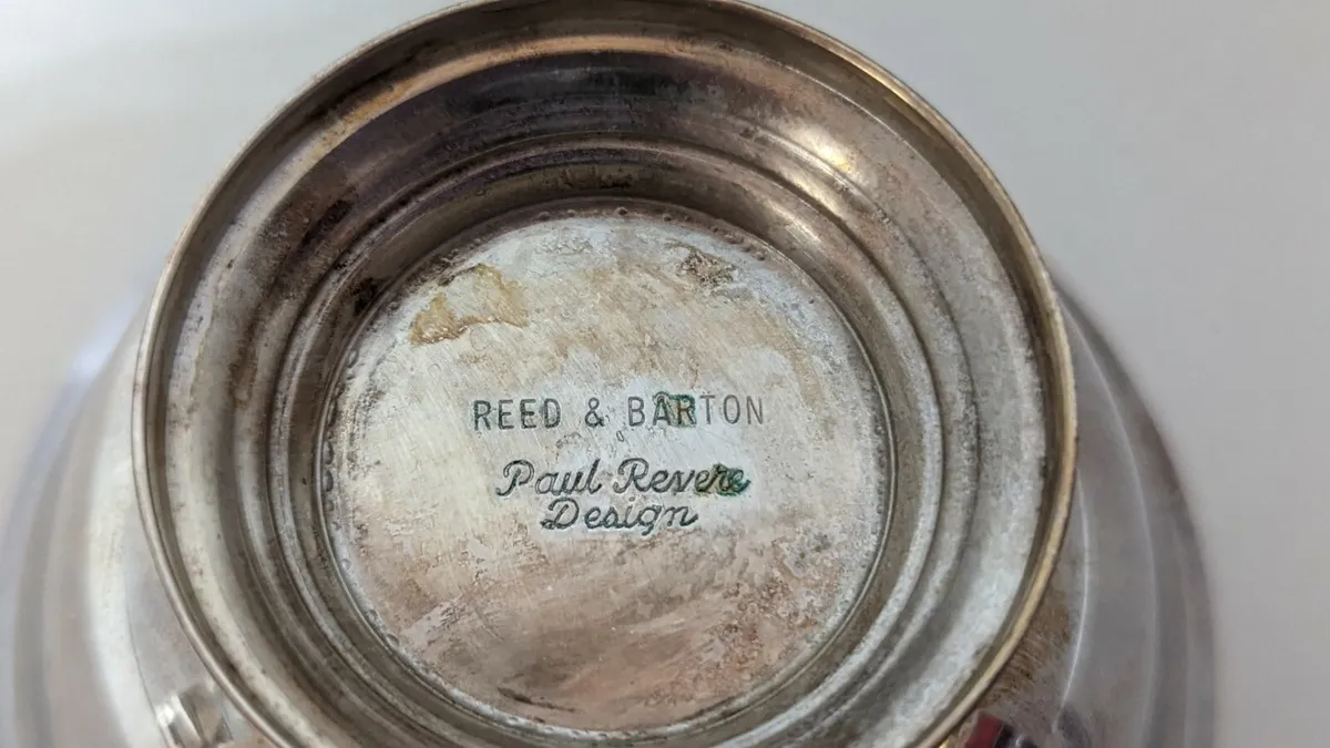 reed and barton paul revere design