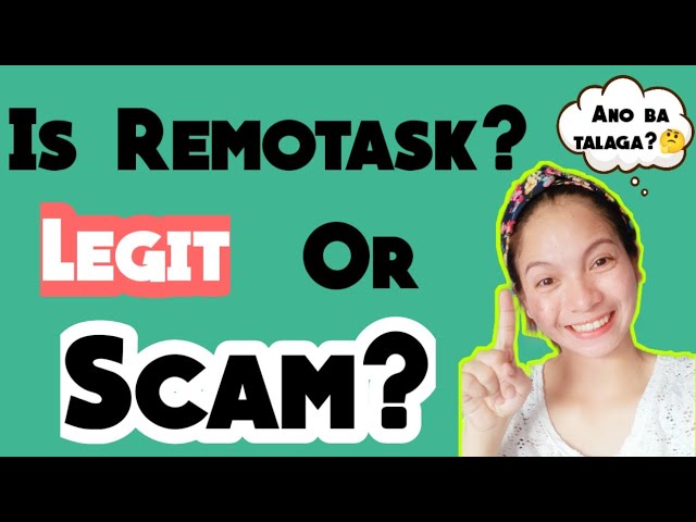 remotasks scam or legit