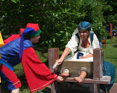 renaissance faire tickling