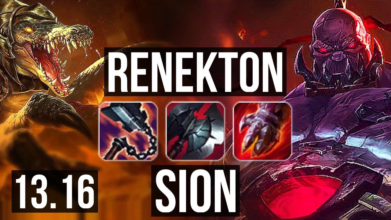 renekton vs sion