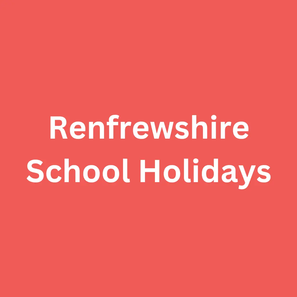 renfrewshire school holidays