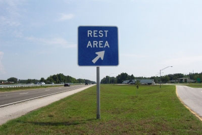 rest area cerca de mí