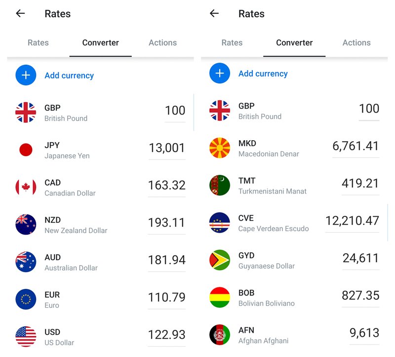 revolut exchange rate