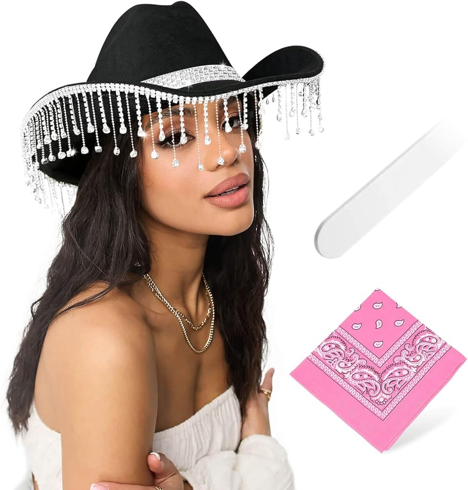 rhinestone cowboy hat