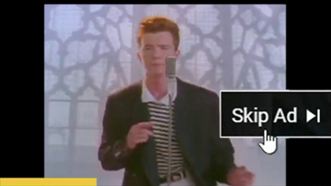 rickroll youtube