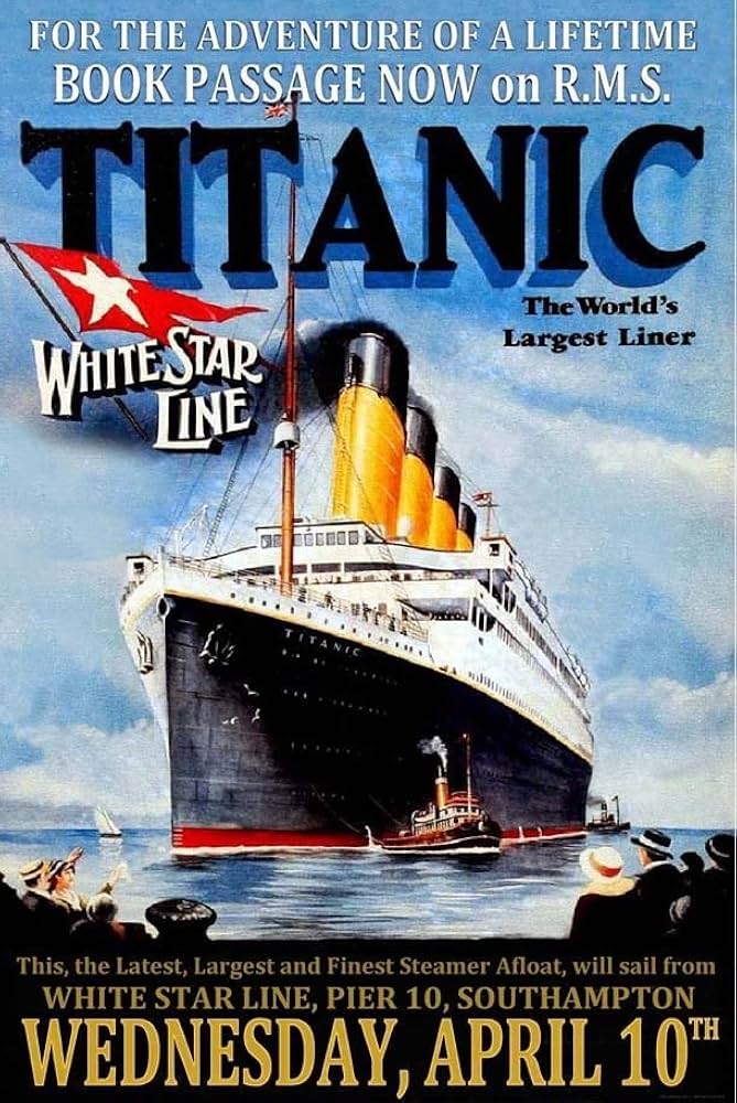 rms titanic poster