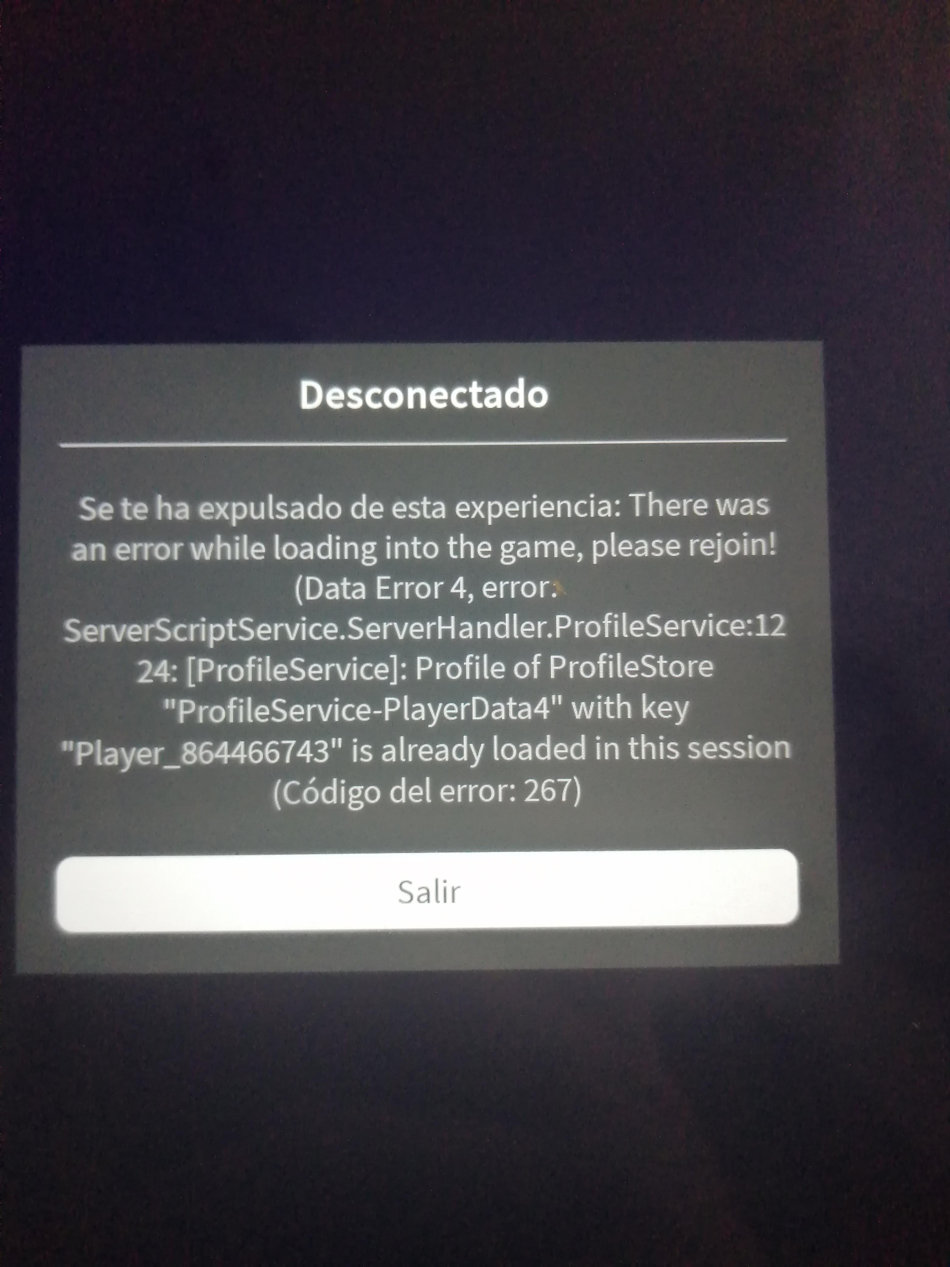 roblox error 267