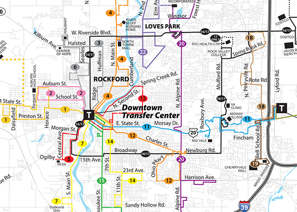 rockford city bus schedule