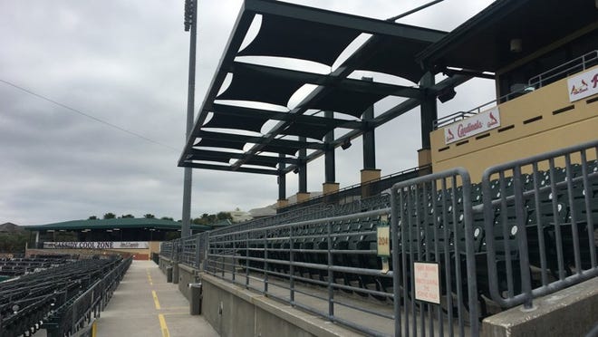 roger dean stadium shade seats