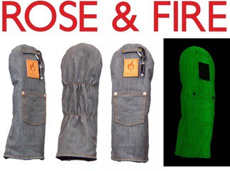 rose & fire headcovers
