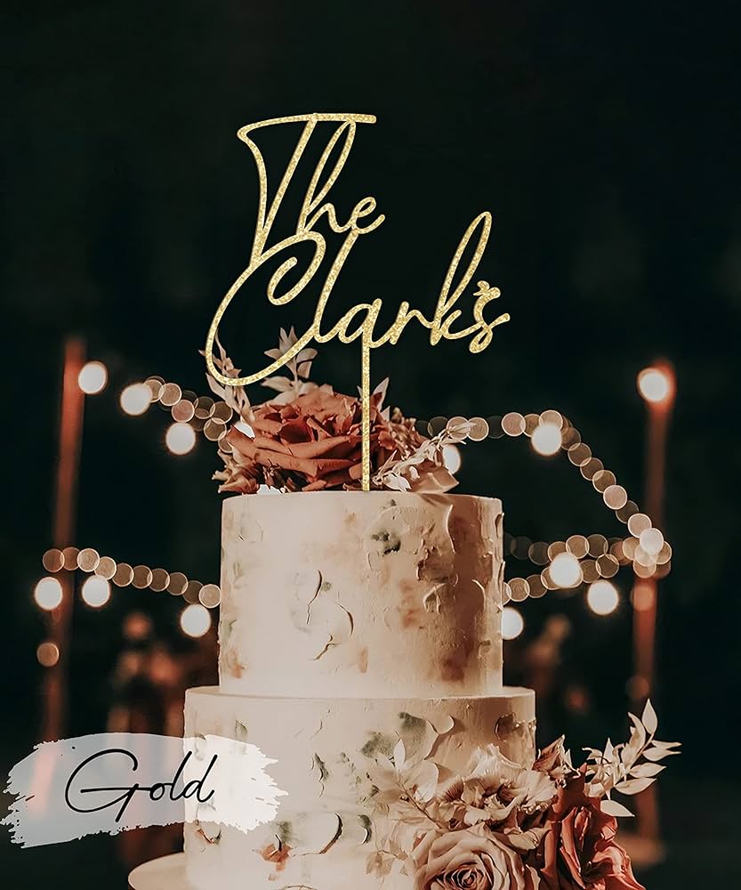 rustic wedding cake toppers