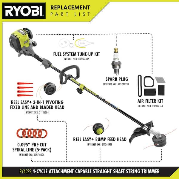 ryobi 4 cycle s430 parts