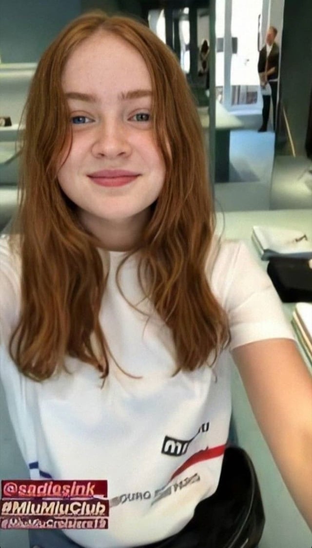 sadie sink ass