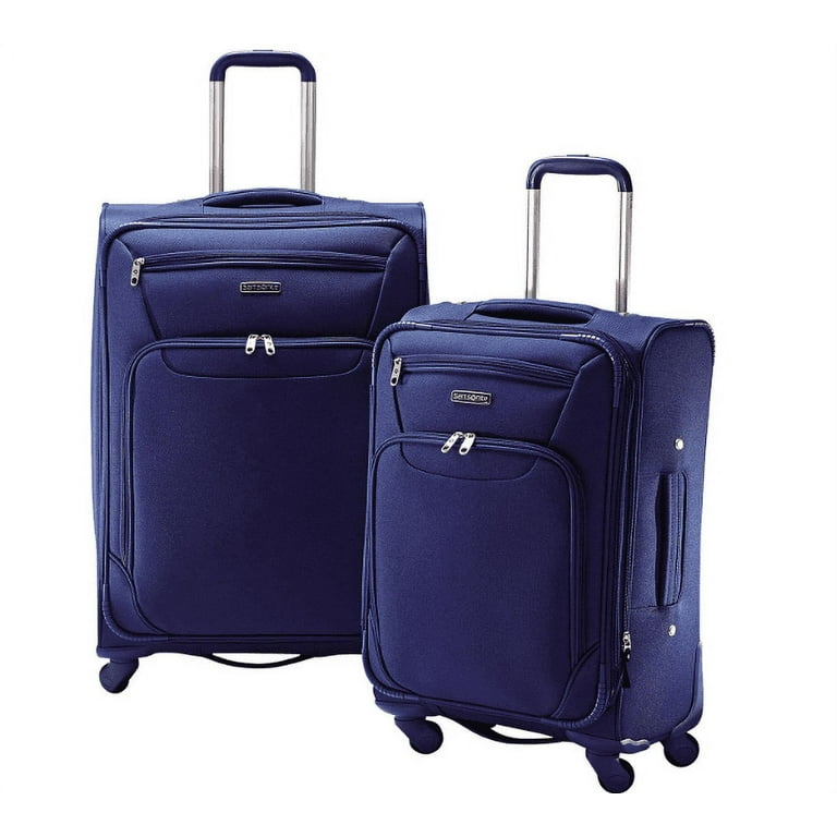 samsonite blue luggage