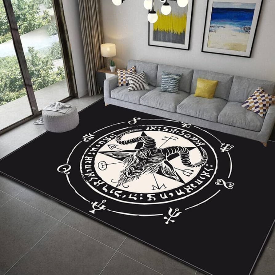 satanic rug