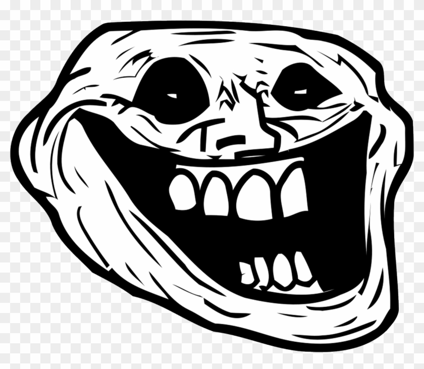 scary troll face