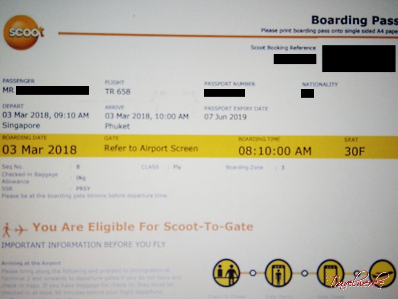 scoot airlines check in online