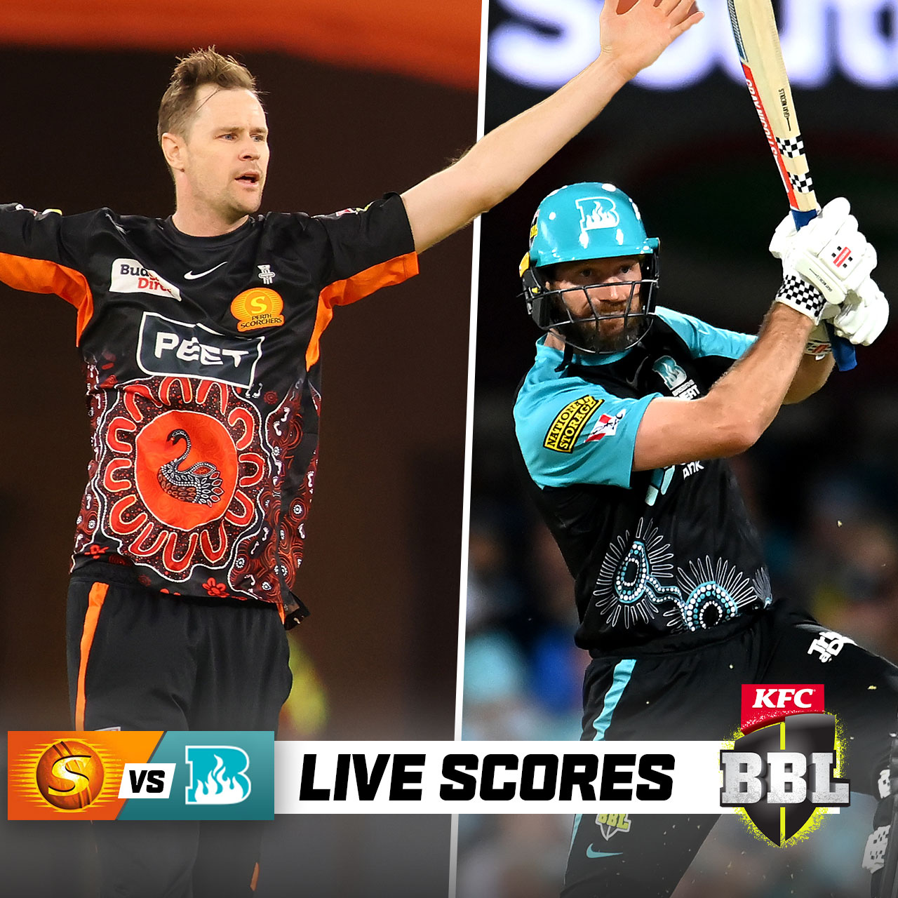 scorchers live scores