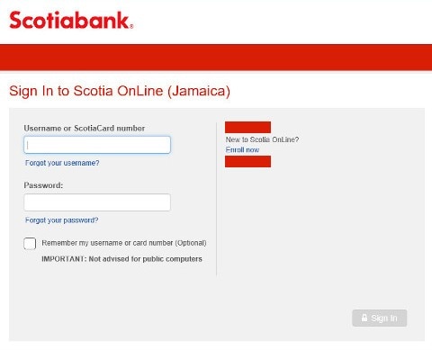 scotiabank online personal banking