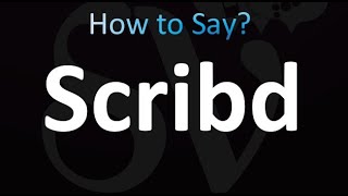 scribd pronounce