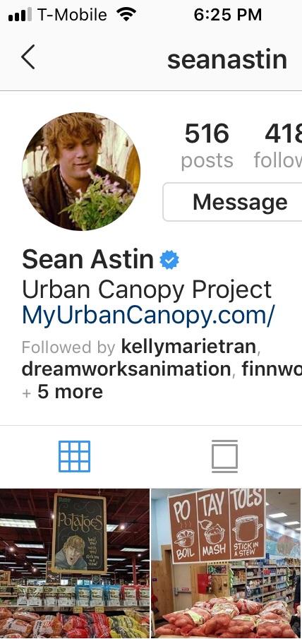 sean astin instagram