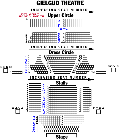 seating plan gielgud theatre