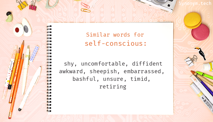 self conscious synonym