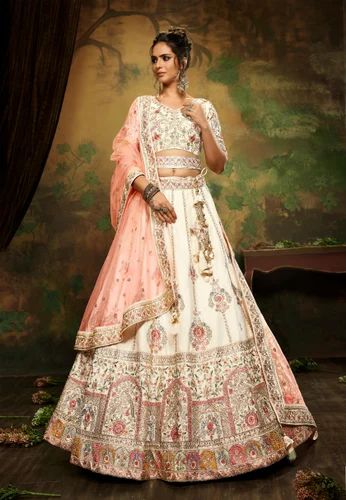 semi stitched lehenga choli with dupatta